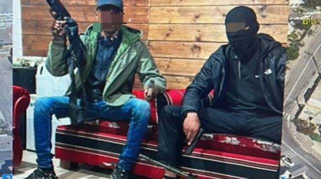 הנאשמים בסחר בנשק (צילום: דוברות המשטרה)