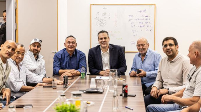 מיקי זוהר וראשי הליגה הלאומית (צילום: אתר רשמי, יעל אמסילי)