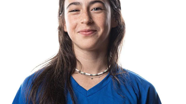 יהלי שושני, ספורטאית נבחרת ישראל לנערות בהתעמלות מכשירים בנות. (צילום: אתר רשמי, איגוד האתלטיקה)