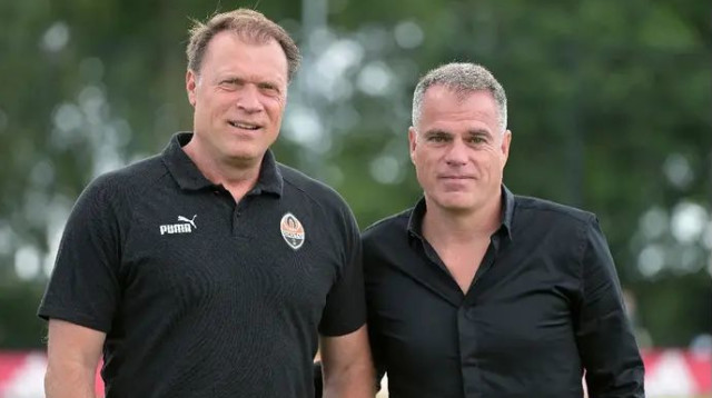 אורי דוד ופטריק ואן לוון. הקשר נשמר (צילום: אתר רשמי, מכבי יפו)