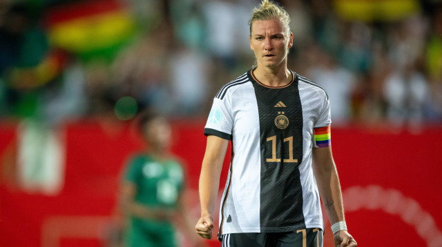 אלכסנדרה פופ, שחקנית נבחרת הנשים של גרמניה (צילום: GettyImages, Sebastian Widmann)