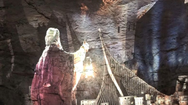 מתוך החזיון החדש במערת צדקיהו  (צילום: פמי)