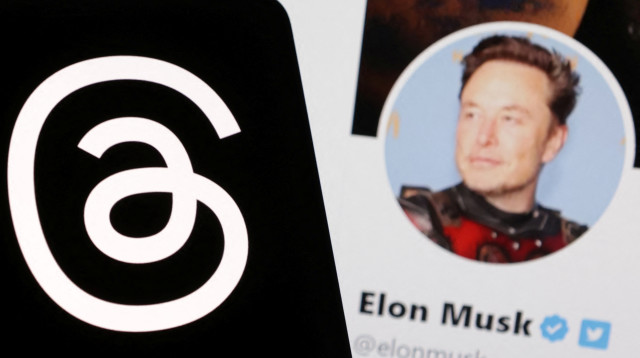 אילון מאסק, אפליקציית threads (צילום: REUTERS/Dado Ruvic/Illustration)
