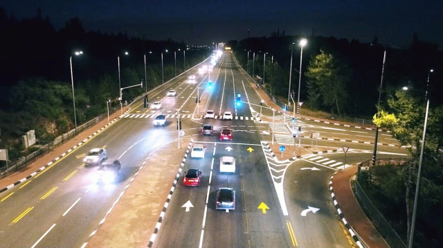 NISKO בפרויקט הדגל של נתיבי ישראל       (צילום: גידי אבינערי)