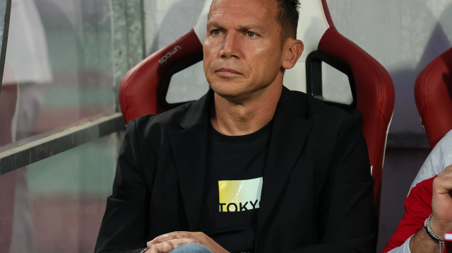 מאמן הכוכב האדום בלגרד, ברק בכר (צילום: GettyImages, Srdjan Stevanovic)