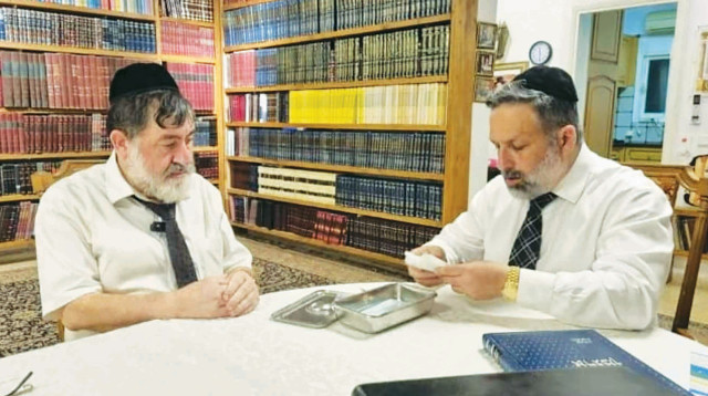 משה דרעי ואבי זרקי (צילום: באדיבות התנועה להגינות משפטית)