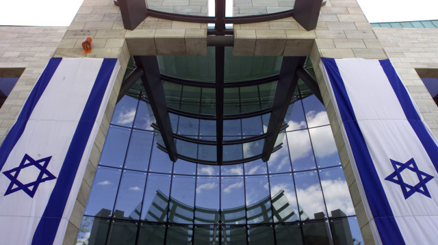 שגרירות ישראל בברלין (צילום: רויטרס)