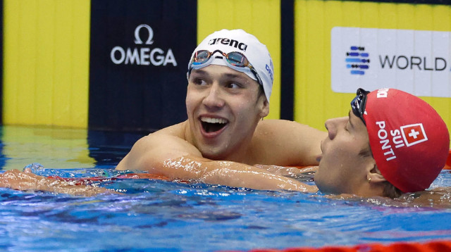 גל כהן גרומי, שחיין ישראלי (צילום: אתר רשמי, סימונה קסטרווילארי, איגוד השחייה)