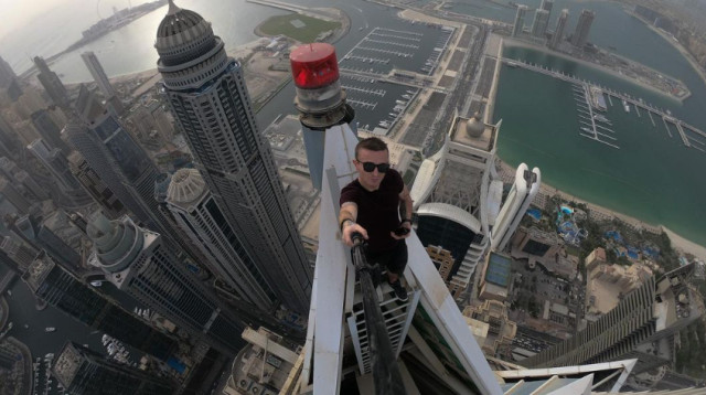 טיפס על גורדי שחקים עד שצנח אל מותו (צילום: מתוך אינסטגרם)