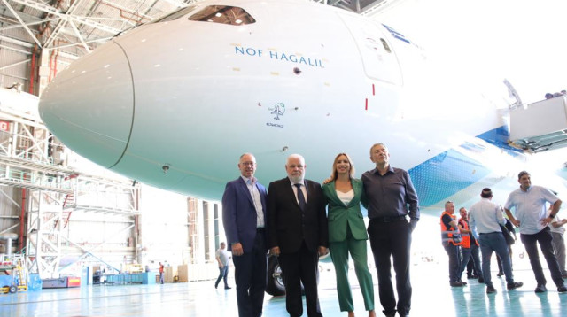 קני רוזנברג, רונן פלוט, דינה בן טל גננסיה, האלוף (מיל) עידו נחושתן (צילום: מורן ויזל)