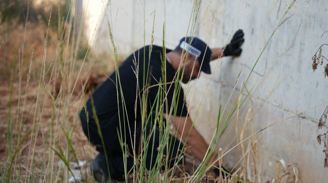 תיעוד מהמבצע המשטרתי (צילום: דוברות המשטרה)