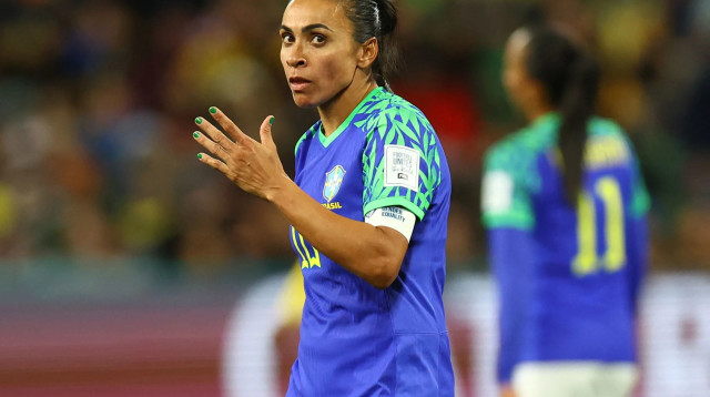 מרתה, שחקנית נבחרת ברזיל (צילום: רויטרס)