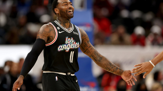 ג'ון וול, שחקן לוס אנג'לס קליפרס (צילום: GettyImages, Rob Carr)