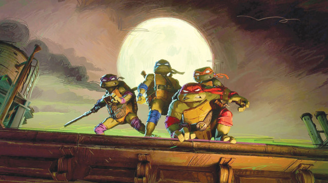 צבי הנינג'ה: טירוף המוטנטים (צילום: פורום פילם)