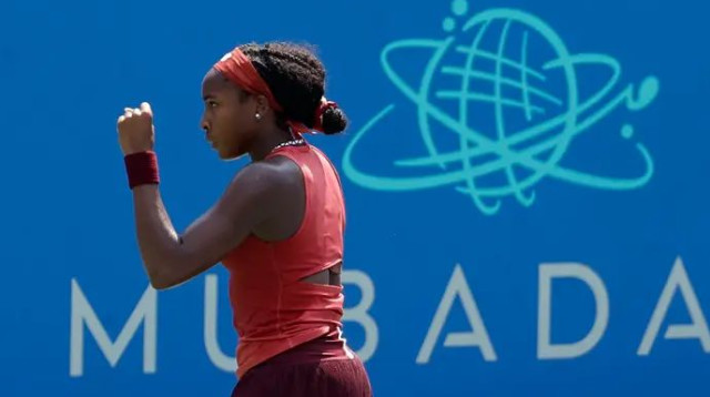 הטורניר הכי גדול בו זכתה. קוקו גוף חוגגת (צילום: רויטרס)