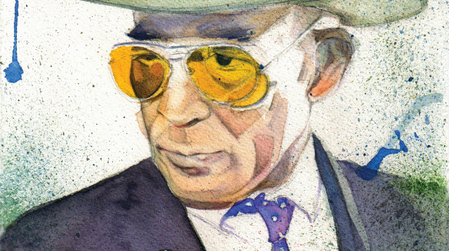 האנטר תומפסון (צילום: נעמי ליס מיברג)