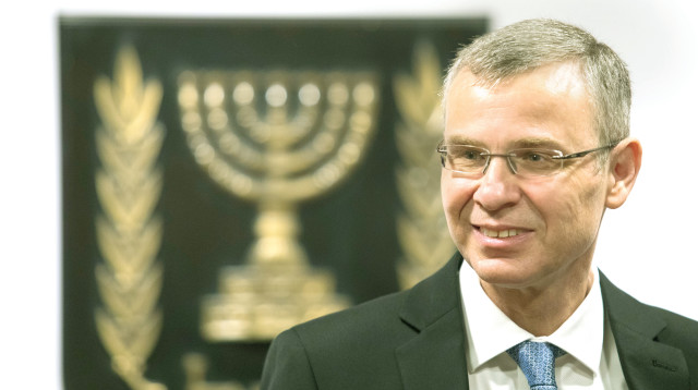 יריב לוין (צילום: אוליביה פיטוסי, פלאש 90)