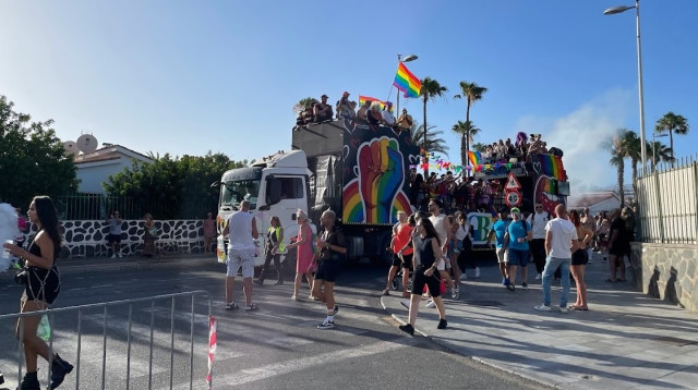 פסטיבל הגאווה בגראן קנריה (צילום: עמית ידגר)