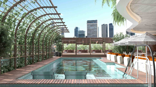  The George (צילום: הדמייה TERRAZA)