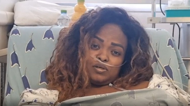 סאבה גבריוט שנפצעה בפיגוע בצפון תל אביב (צילום: דוברות איכילוב)