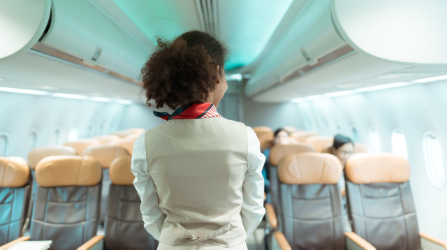 דיילת אוויר (צילום: אינג'אימג')