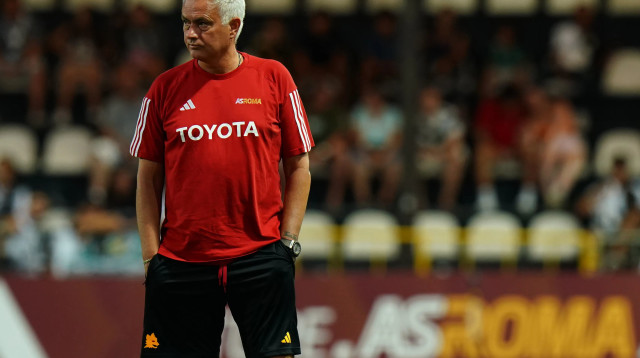 ז'וזה מוריניו, מאמן רומא (צילום: GettyImages, Gualter Fatia)