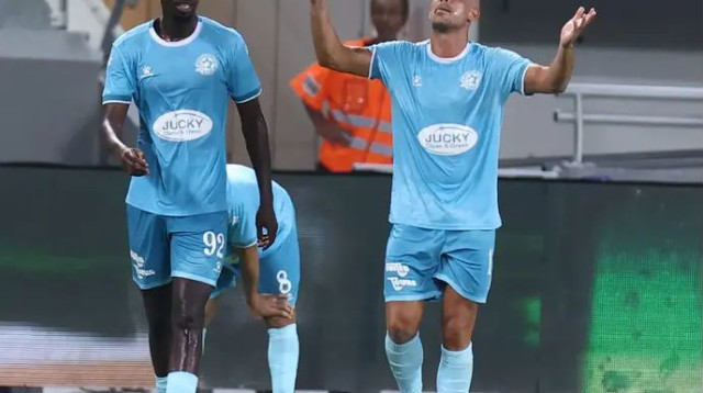 סיים ערב מהנה בבלומפילד. בן חיים (צילום: דני מרון)