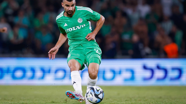 מחמוד ג'אבר, מכבי חיפה (צילום: מאור אלקסלסי)