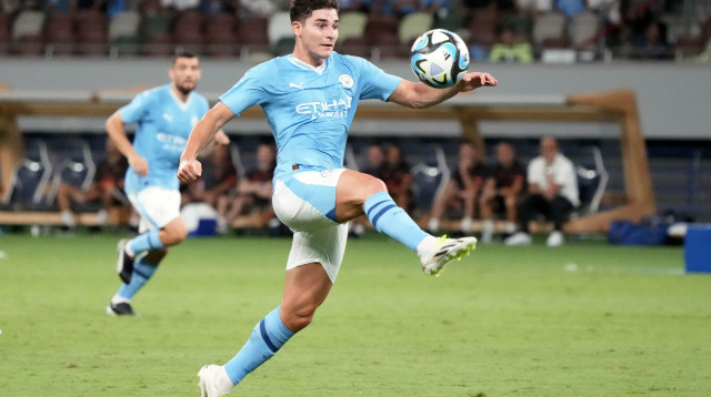 חוליאן אלברס מנצ'סטר סיטי (צילום: GettyImages)