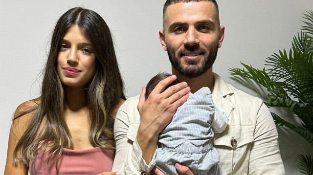 ישראל אטיאס, נעמי אטיאס ובנם הטרי (צילום: באדיבות נתנאל מויאל יחסי-ציבור)