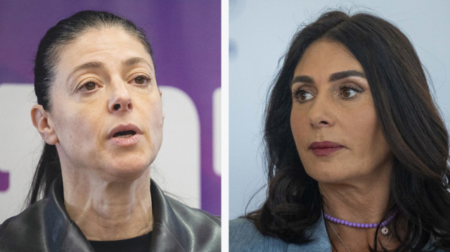 מרב מיכאלי, מירי רגב (צילום: יונתן זינדל פלאש 90)