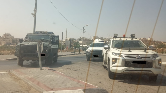 זירת הפיגוע בדרום הר חברון (צילום: חסד הלל\TPS)