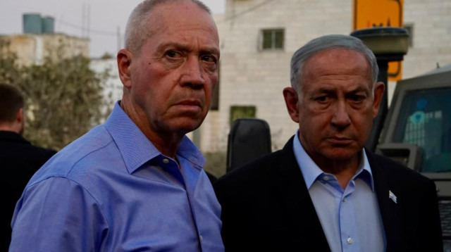 בנימין נתניהו, יואב גלנט (צילום: אריאל חרמוני, משרד הביטחון)