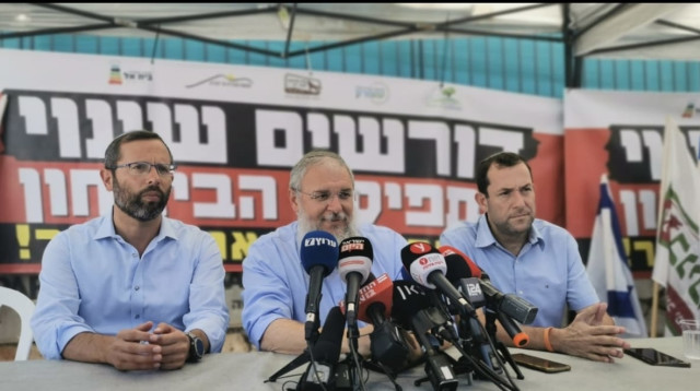 ראשי הרשויות ביו"ש (צילום: דוברות מועצת שומרון)