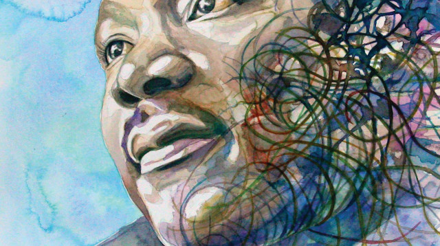 מרטין לותר קינג (צילום: איור: נעמי ליס מיברג)