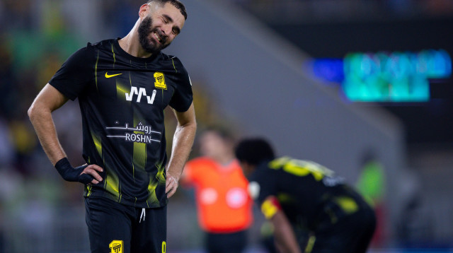 קארים בנזמה, שחקן אל איתיחאד (צילום: GettyImages, Yasser Bakhsh)