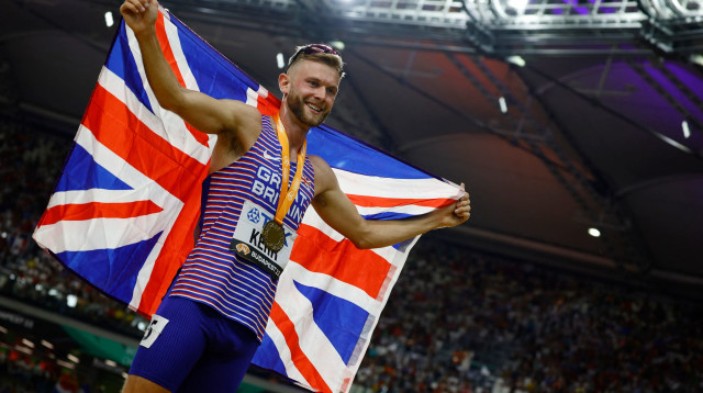 ג'וש קר, רץ בריטי (צילום: רויטרס)