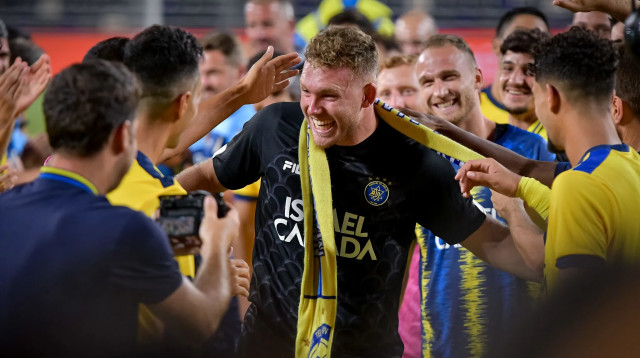 דניאל פרץ, שוער מכבי תל אביב (צילום: אריאל שלום)