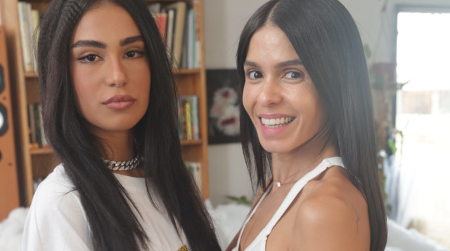 מיכל הקטנה, יולי ויצמן (צילום: רפי דלויה)