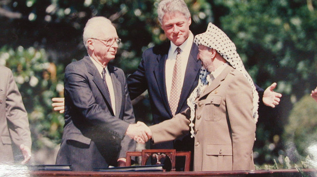 הסכם אוסלו (צילום: ראובן קסטרו)