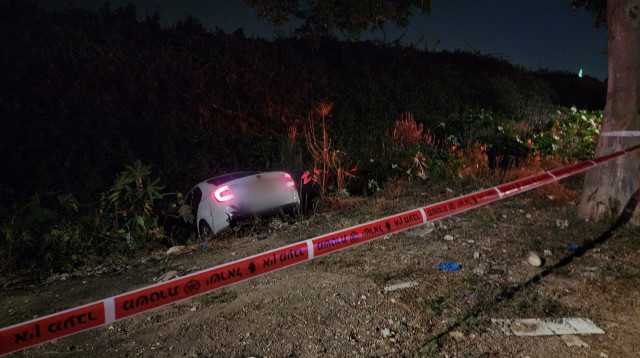 זירת רצח בכפר קרע, ארכיון (צילום: דוברות המשטרה)