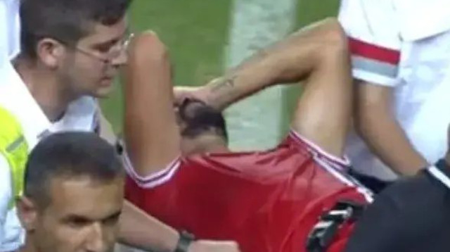 בירם כיאל מורד על גבי אלונקה (צילום: צילום מסך, .)