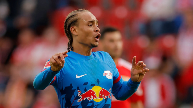 שחקן ר.ב. לייפציג צ'אבי סימונס (צילום: אימג'בנק  GettyImages, ODD ANDERSEN/AFP)