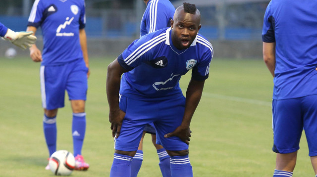 טוטו תמוז שחקן נבחרת ישראל (צילום: קובי אליהו)