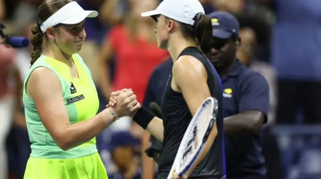 כששביונטק פוגשת את אוסטפנקו, היא נתקלת במחסום מנטלי בלתי עביר (צילום: GettyImages, Elsa)