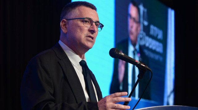 גדעון סער בוועידת לשכת עורכי הדין (צילום: אבשלום ששוני)