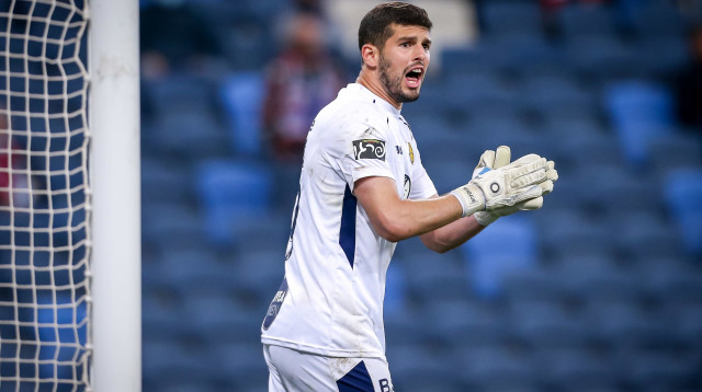 דניאל טננבאום, שוער מכבי תל אביב (צילום: מאור אלקסלסי)