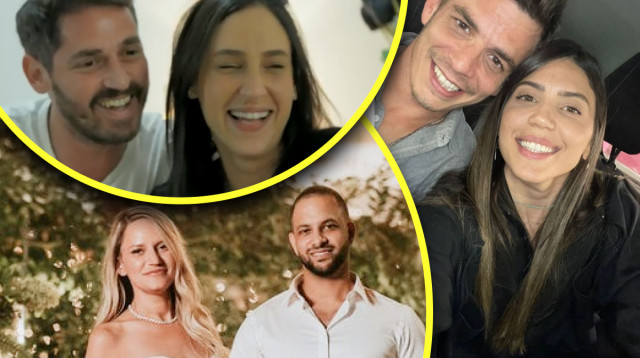 יואנה ותומר, רונן ורותם, רון וטל (צילום: צילום מסך אינסטגרם,צילום מסך קשת 12,שחר ויניצקי)