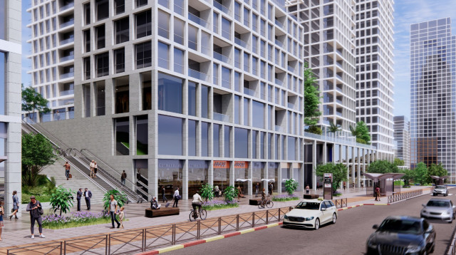 הדמיית שכונה חדשה בירושלים (צילום: יגאל לוי אדריכלים ומתכנני ערים)