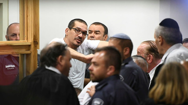 גולן אביטן שהורשע במעורבות בפרשה 512 (צילום: אבשלום ששוני)